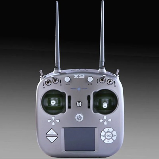 TTSRC X9 2.4GHz 9CH One-touch Switching Mode1/Mode2 Radio Transmitter & X9D Receiver for RC Drone